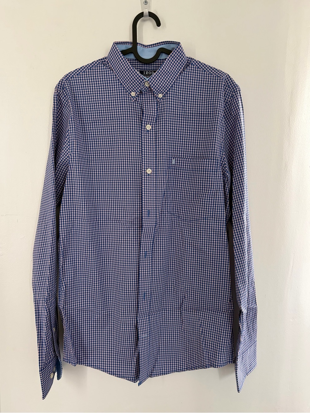 IZOD Slim Fit Long-Sleeve Button-Down
Gingham Shirt
